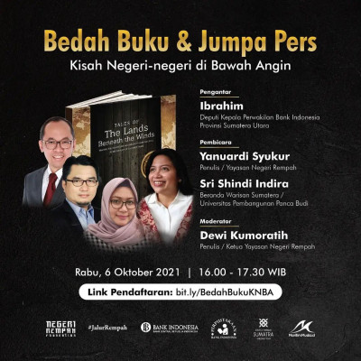 peluncuran buku kisah negeri negeri di bawah angin bedah buku