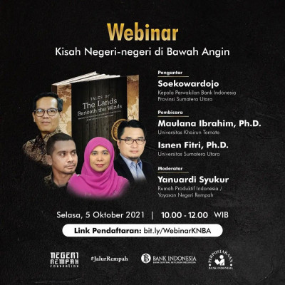 peluncuran buku kisah negeri negeri di bawah angin bedah buku